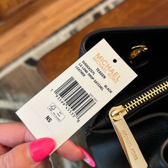 MICHAEL KORS TEAGEN LG LONG DROP SATCHEL - Picture 4 of 6